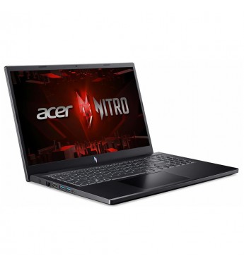 Notebook Gamer Acer Nitro V 15 ANV15-51-73B9 Intel Core i7 13620H Tela Full HD 15.6" / 16GB de RAM / 512GB SSD / GeForce RTX4050 6GB - Obsidian Negro (Inglés)