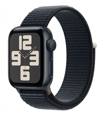 Apple Watch Series SE 2 de 44mm MXEP3LL/A - Caja de Aluminio Midnight / Sport Band (Caja Fea)