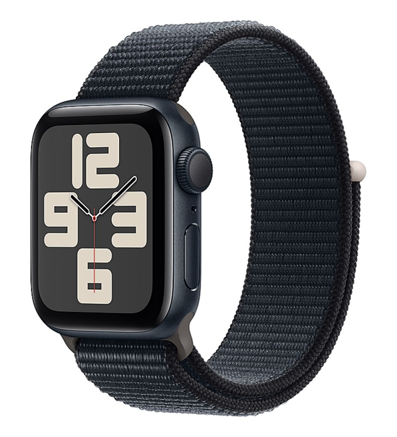 Apple Watch Series SE 2 de 44mm MXEP3LL/A - Caja de Aluminio Midnight / Sport Band (Caja Fea)