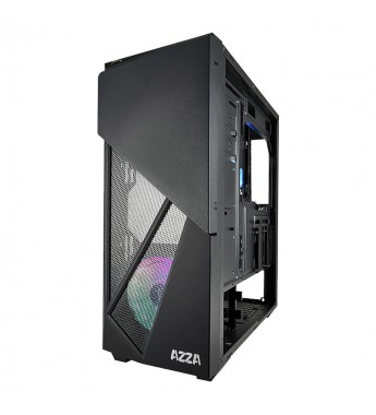 Gabinete Azza Inferno CSAZ-310DH Gaming Mid ATX - Negro