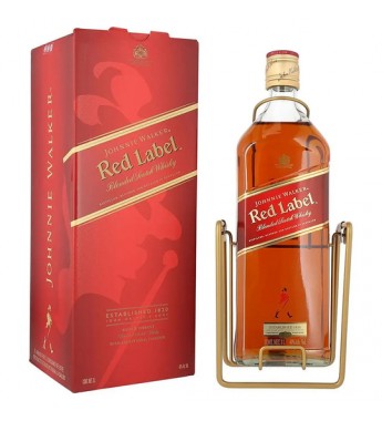 Whisky Johnnie Walker Red Level - 3L (Con Caja)