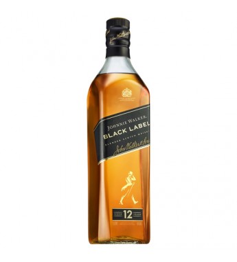 Whisky Johnnie Walker Black Label - 1L (Sin Caja)
