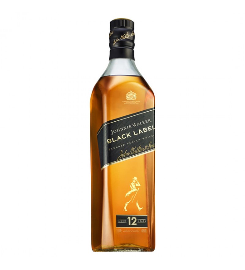 Whisky Johnnie Walker Black Label - 1L (Sin Caja)