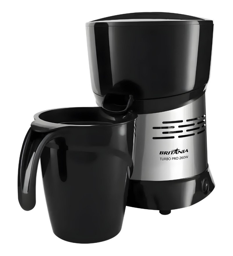 Exprimidor Britania Turbo PRO 260W 1.3Litros Bivolt - Black