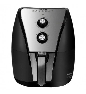 Freidora Eléctrica Britania AirFry BFR40PI Inox con 1500W/5L/220V - Negro