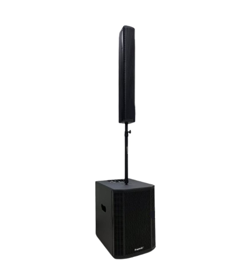 Speaker Ecopower con Tripode EP-S322 15"/800W - Negro