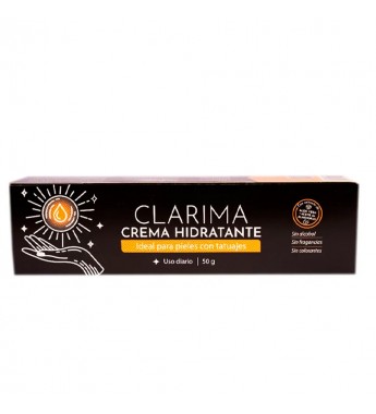 Crema Hidratante P/Tatuajes Clarima-50g