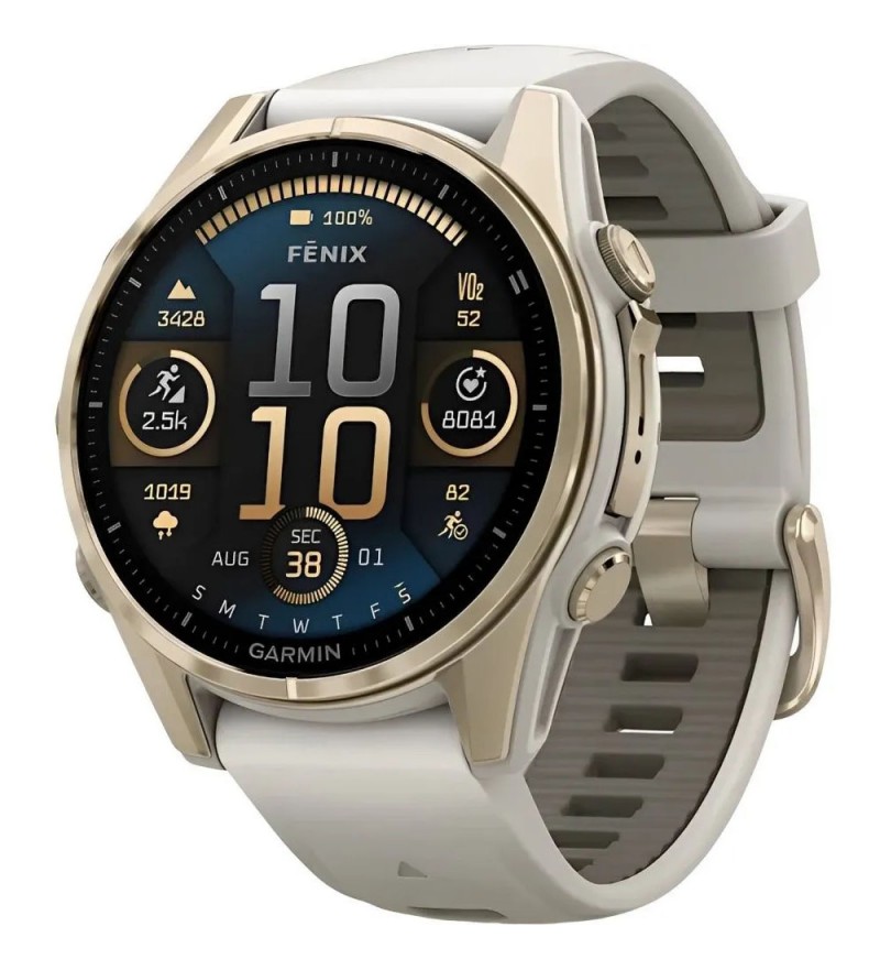 Reloj GPS Garmin Fenix 8 43MM Amoled 010-02903-10 - Gold