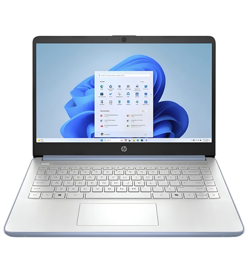 Notebook HP 14-DQ6012DX Intel Celeron N150 HD 14" / 4GB de RAM / 128GB - Blue (Caja Fea)