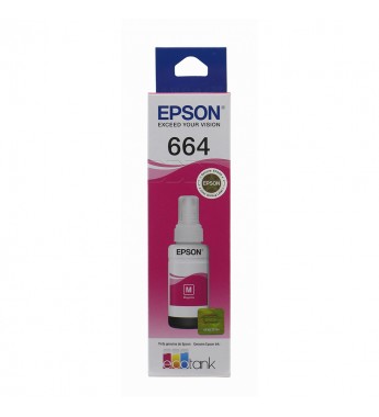 Tinta para Impresoras Epson 664 T664320 con 70mL - Magenta