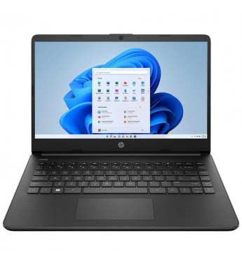 Notebook HP 14-FQ1035CL de 14" FHD Touch con AMD Ryzen 7-5700U/16GB RAM/512GB SSD/W11 - Black 