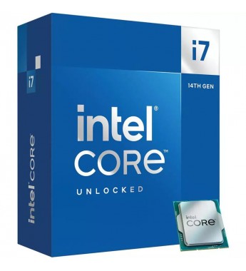 Procesador Intel Core i7-14700K Socket LGA 1700 de 3.40GHz/33MB BX8071514700K (Sin Cooler)