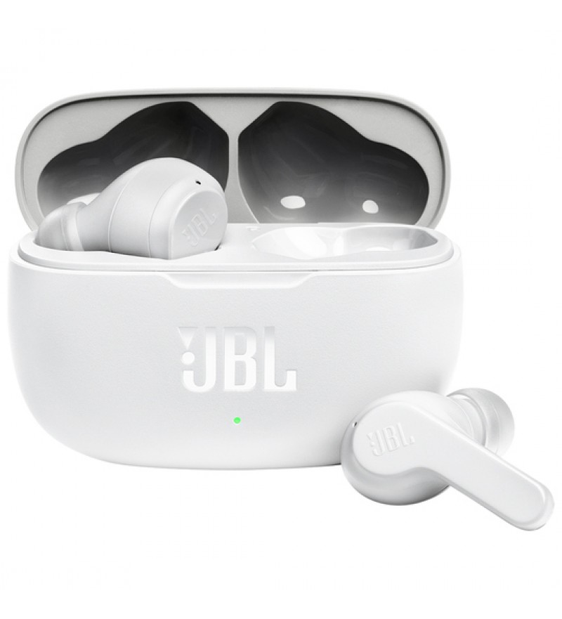 Auriculares Inalámbricos JBL Wave 200TWS Bluetooth/Micrófono/IPX2 - White