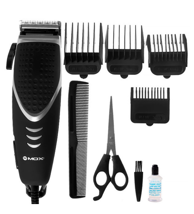 Cortador de Pelo MOX MO-HC1113 8-Acc/110V - Black