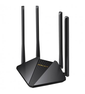 Router Wi-Fi Mercusys MR30G AC1200 4 Antenas DualBand Gigabit 2.4GHz/5GHz - Negro