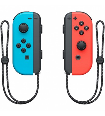 Consola Portátil Nintendo Switch OLED de 7" con Wi-Fi/Bluetooth/HDMI Bivolt - Azul Neón/Rojo Neón (Caja Fea)