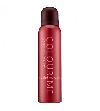 Body Spray Colour Me Dark Red Femenino - 150mL