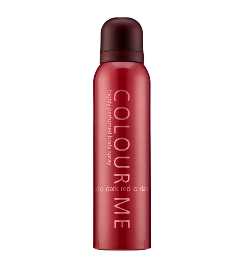 Body Spray Colour Me Dark Red Femenino - 150mL