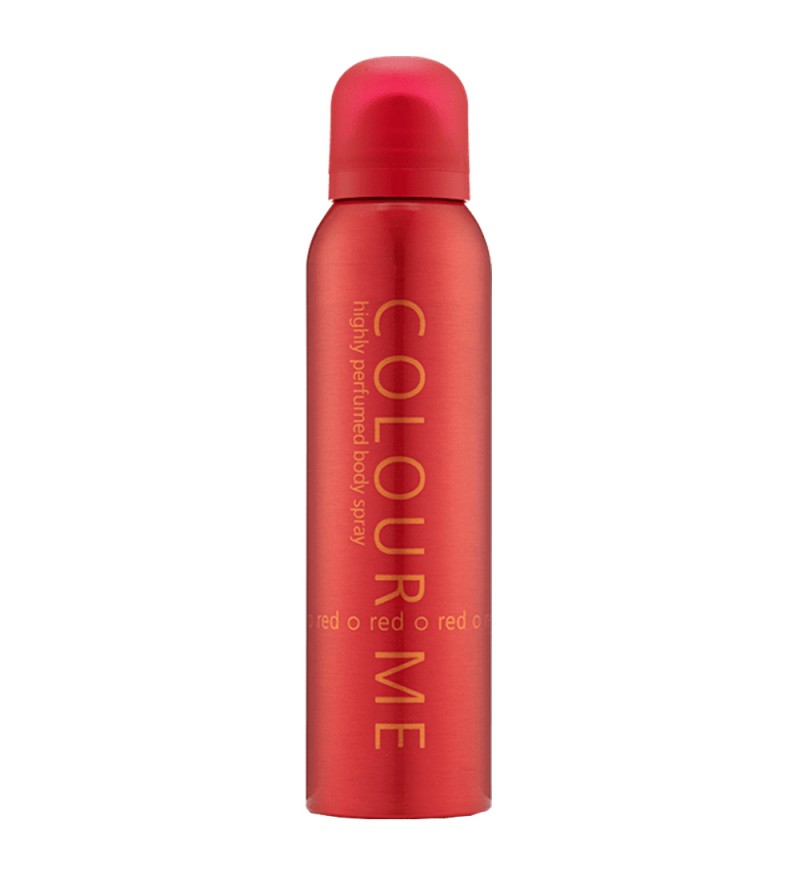 Body Spray Colour Me Red Femenino - 150mL