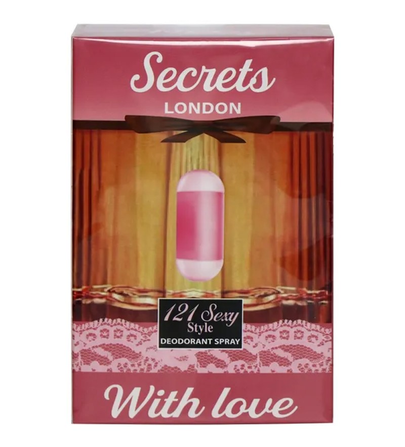 Perfume Kit Secrets London Sexy Stile EDP Femenino - 100mL + Desodorante 150mL