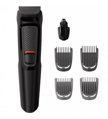 Cortador de Pelo Philips Multigroom MG3711/15 6en1/Bivolt - Negro