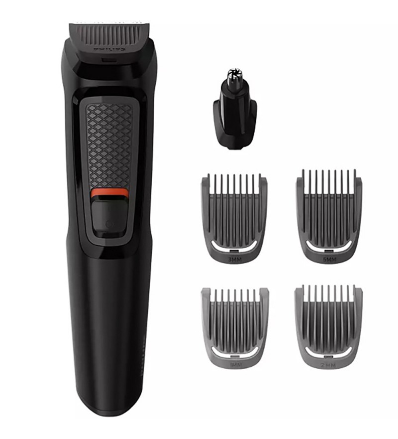 Cortador de Pelo Philips Multigroom MG3711/15 6en1/Bivolt - Negro