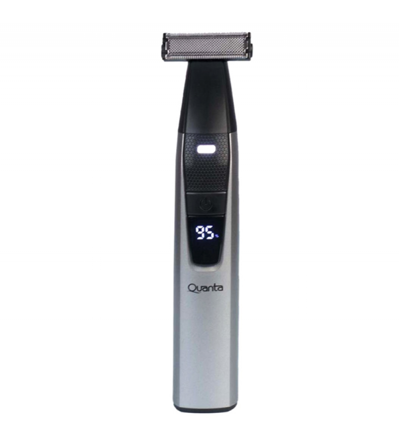 Cortapelos/Afeitadora Quanta QTCAT55 2 en 1 - Trimeasy Gris 