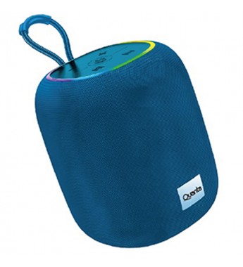 Speaker Quanta QTSPA10 con Bluetooth/10W/RGB - Azul