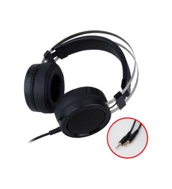 Headset Gaming Redragon Scylla H901 Micrófono Integrado en la estructura de las copas /40 Mm - Negro 