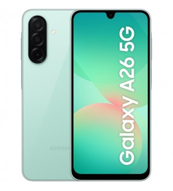 Smartphone Samsung Galaxy A26 A266M 6.7" 5G DS 6/128GB 50+8+2/32Mp A15 - Light Green