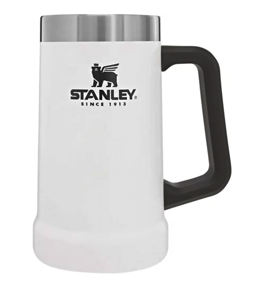 Vaso Térmico Stanley Big Grip Beer Stein 10-02874-071 de 709mL - Blanco