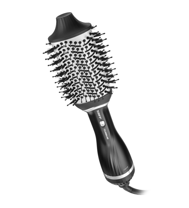 Cepillo Secadora de Cabello Taiff Tourmaline 1200W/220V - Negro