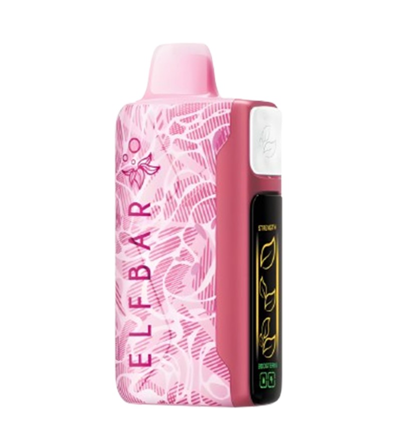 Vaper Desechable Elfbar Nic King 40000 Puffs - Sour Raspberry Strawberry