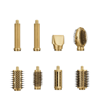 Secador Luxesonic WT-633 220V/60Z/1100W 8 en 1 - Gold