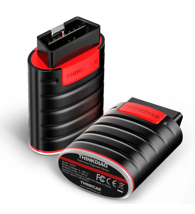 Escáner Automotriz Thinkdiag TKD01 - Rojo/Negro